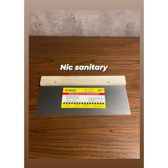 kape gipsum gypsum scarper 10" INCH scraper gipsum kape plamir dempul