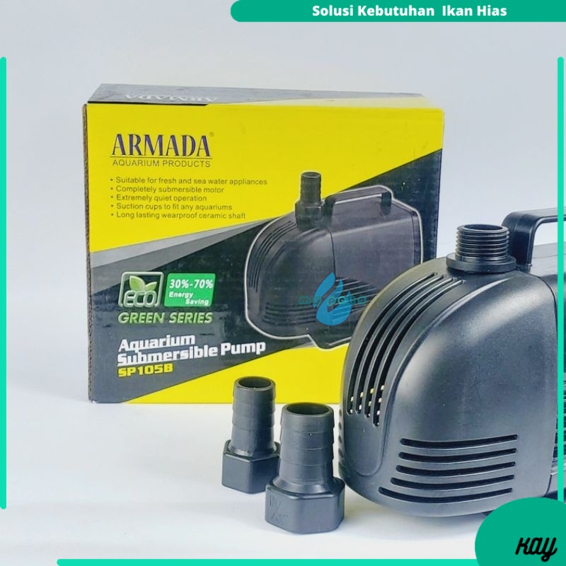 POMPA CELUP POMPA KOLAM AQUARIUM ARMADA 105B