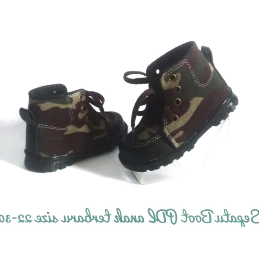 Sepatu Boots anak PDL terbaru/Sepatu Boots Anak laki-laki