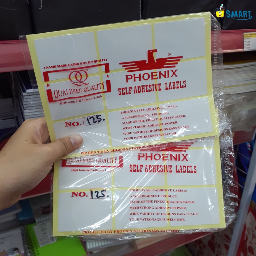 

PHOENIX LABEL STICKER 125