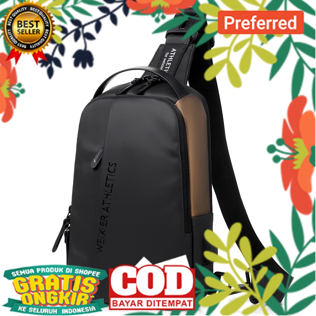 WEIXIER X313 Tas Selempang Bahu WX-OS// TAS KEREN KEKINIAN TERMURAH/ TAS SLEMPANG PRIA WANITA / PROM