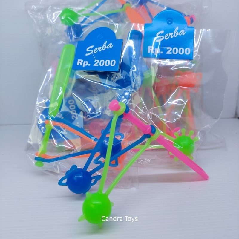 20 PCS Mainan Anak Lato Lato Gagang Mini Grosir Murah