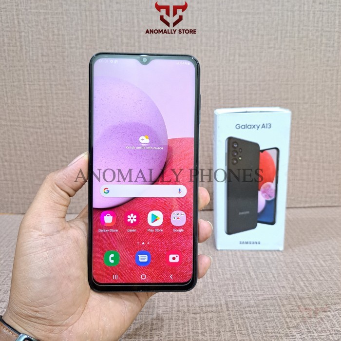 SAMSUNG A13 RAM 6/128GB HANDPHONE HP SECOND BEKAS MURAH