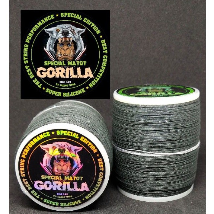 Benang Senar Gelasan Gorilla Special Matot New Formula