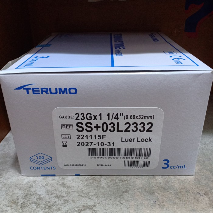 syringe 3cc terumo