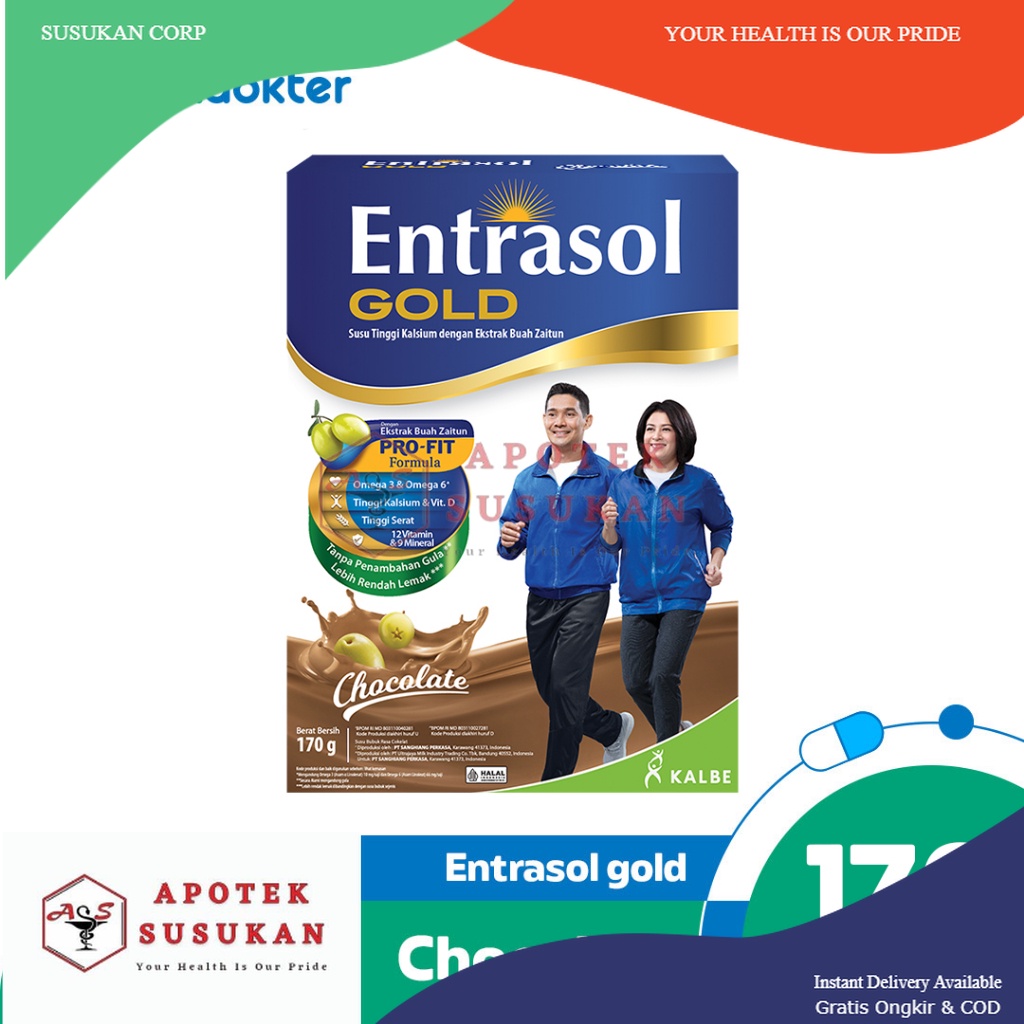 

Entrasol Gold Chocolate 170gr