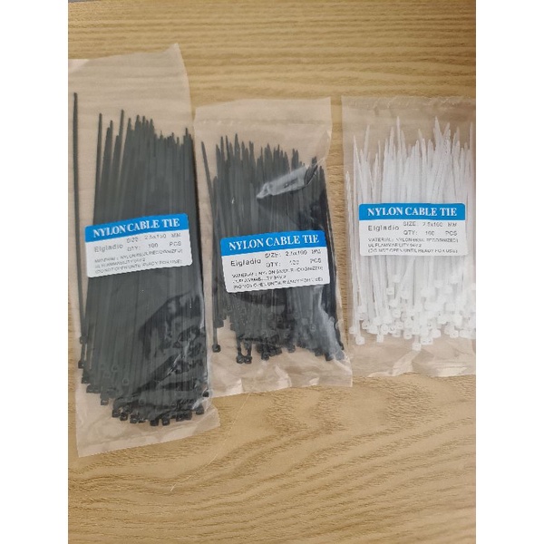 

D923 YBC Kabel Ties Hitam 10cm/ 15cm/ 20cm/ 25cm/ 30cm harga 1pack isi 100pcs