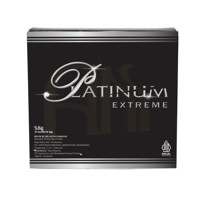 

Platinum Extreme @ 3 | Minuman Serbuk Herbal Stamina Energi Vitalitas