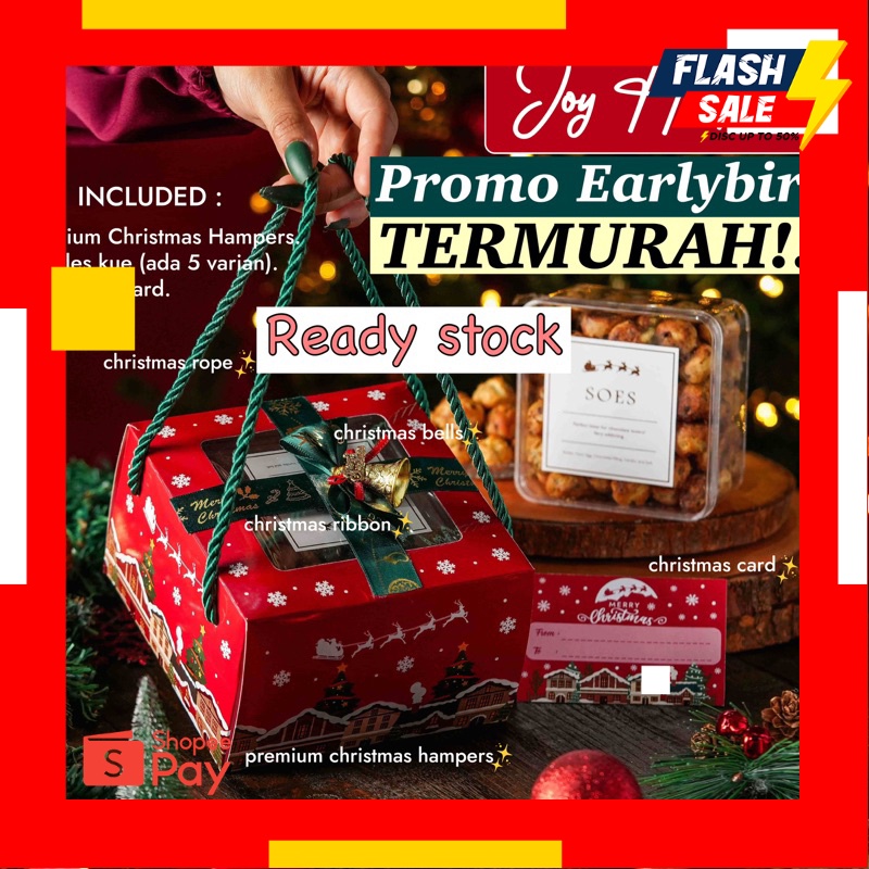 

12.12 SALE |CHRISTMAS HAMPERS / PREMIUM HAMPERS NATAL / GIFT BOX NATAL / KADO NATAL / HADIAH NATAL / CHRISTMAS GIFT / PARSEL NATAL