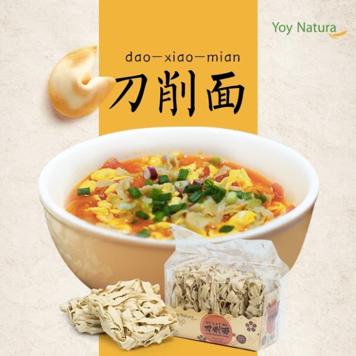 

Yoy Natura Mie Kering Knife Shave Flavour 500g Halal & BPOM