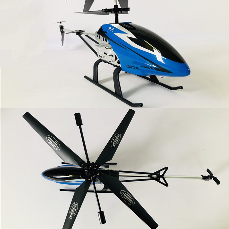 AS21QQ KolMarket besar remote control 50 cm bahan paduan helikopter remote control dengan gyro