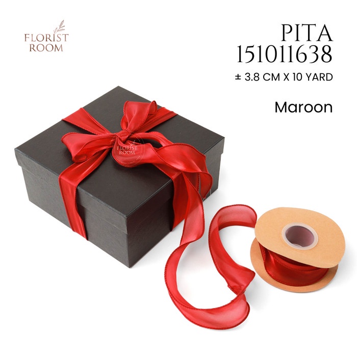 

Pita 151011638 ±3.8cm x 10yard - Ribbon - Purple Gold