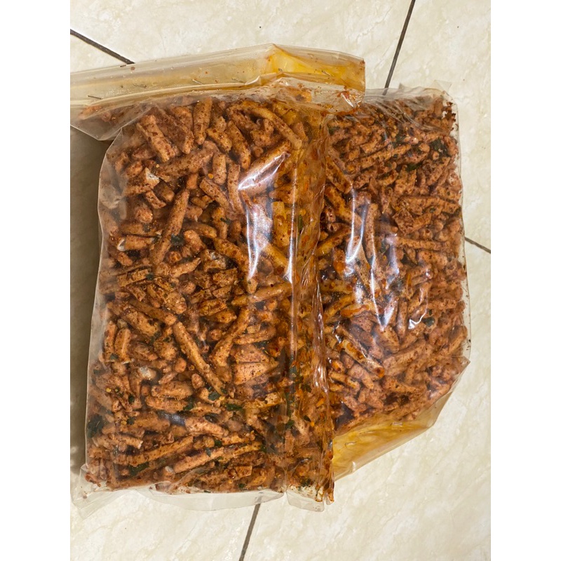 

Basreng Pedas Kemasan 1kg