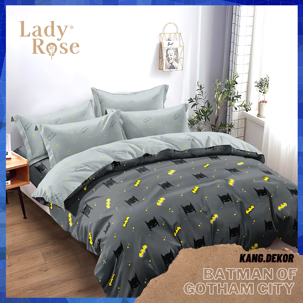 BEDCOVER LADY ROSE KARAKTER BATMAN OF GOTHAM CITY QUEEN KING SINGLE SIZE 160X200 180X200 120X200 BED