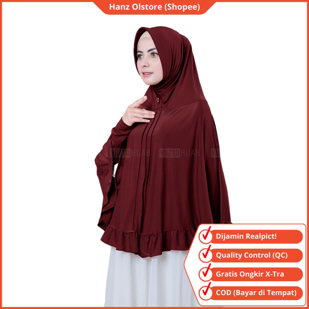 Hanz Olstore Jilbab Lengan Hijab Tangan Kerudung Lengan Bergo Tangan Jilbab Berlengan Panjang Jumbo 