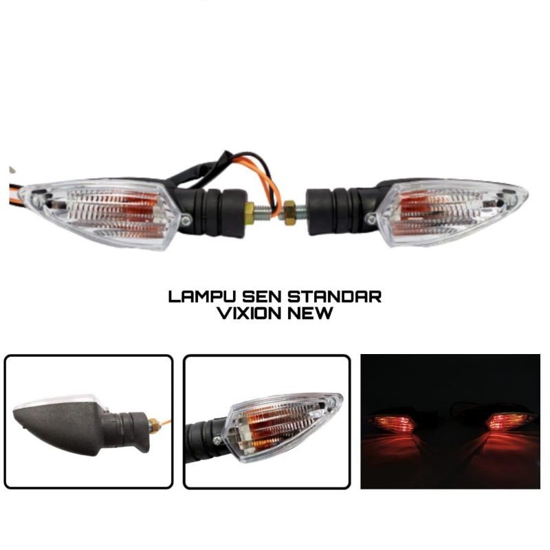 Sen Motor Vixion Lampu Sein Standar Model Vixion New Universal Semua Motor