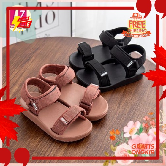 HIKING OUTDOOR KUAT //Sandal GUNUNG Anak Outdoor Danetra Unisex Clasic Sandal Anak Perempuan Import 