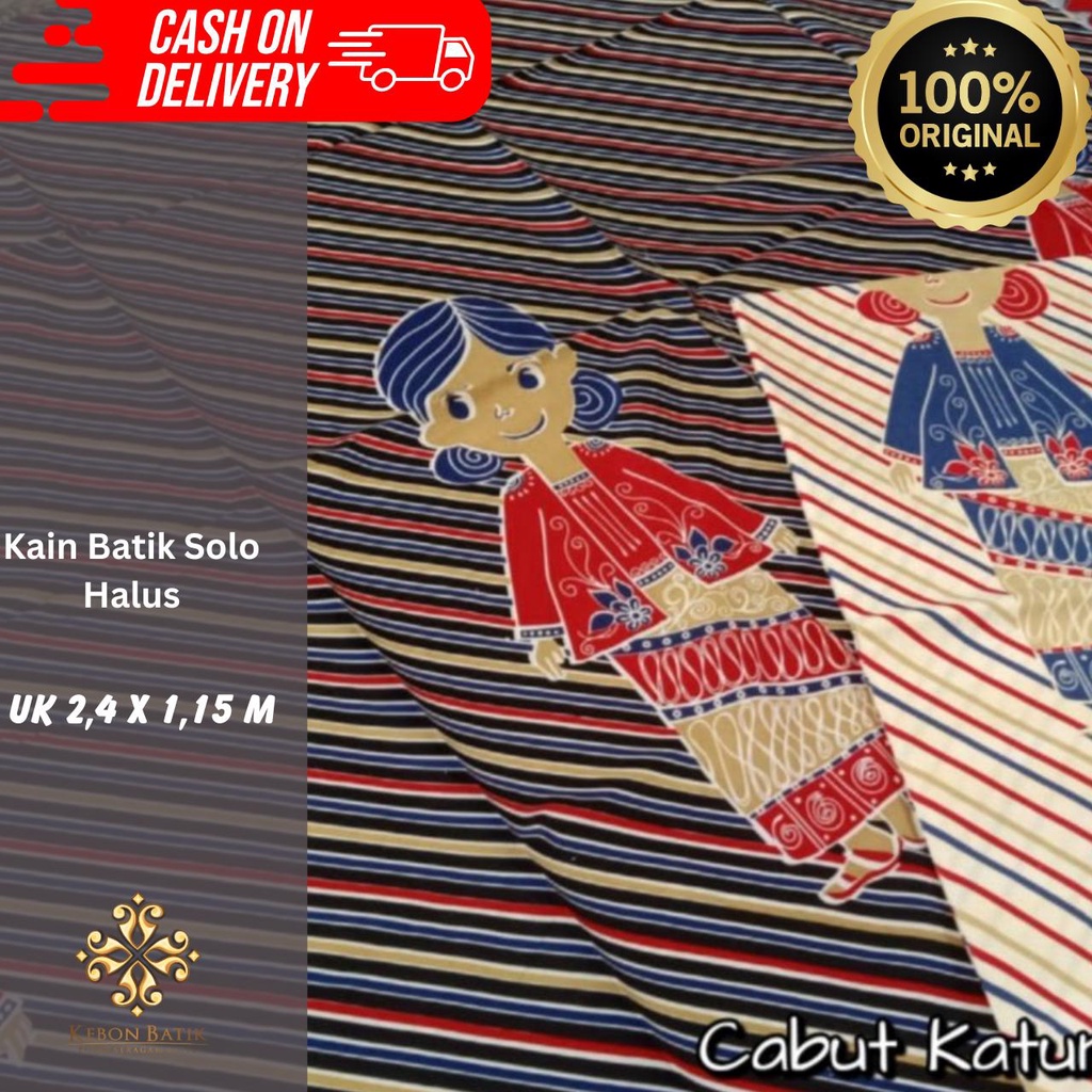 Kain Batik Katun Bahan Baju Motif Kartun 2312140005
