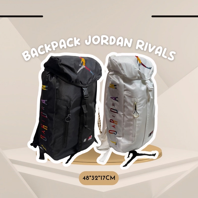 COD BACKPACK JORDAN RIVALS / BAGPACK JORDAN / TAS JORDAN / TAS JORDAN PRIA / TAS PRIA / TAS GUNUNG /