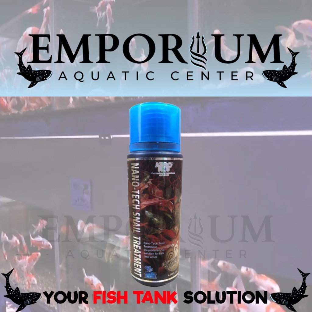 AzooPlus Nano Snail Treatment 120ml - Pembasmi Hama keong di Aquarium - Emporium Fish