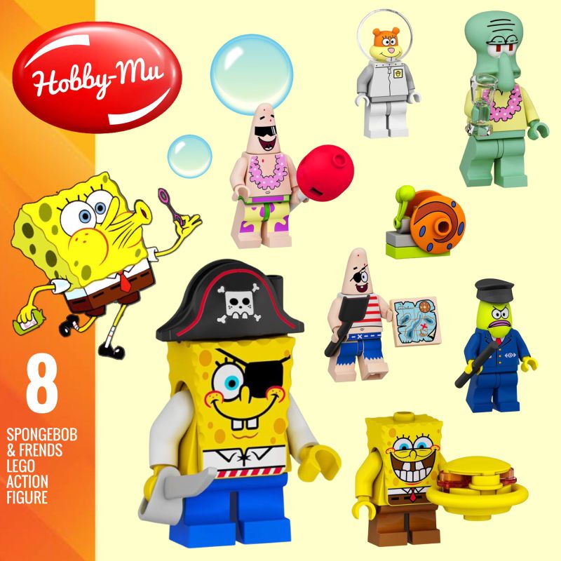 wijaya Lego Spongebob Minifigures - Koleksi Lego