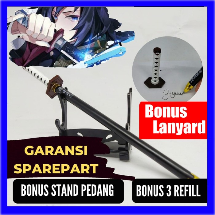 

Ready Pulpen Pedang Sword Pen Giyuu Anime Demon Slayer Kimetsu no Yaiba