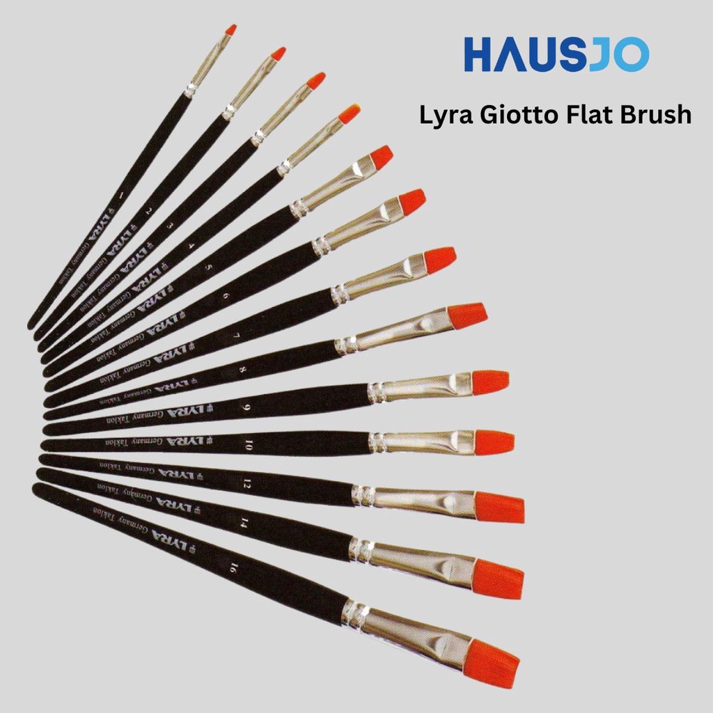 

Lyra Giotto Flat Brush / Kuas Lukis