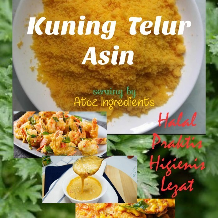 

COD - Salted Egg Yolk Powder 100gram / Tepung Kuning Telur Asin 100gram