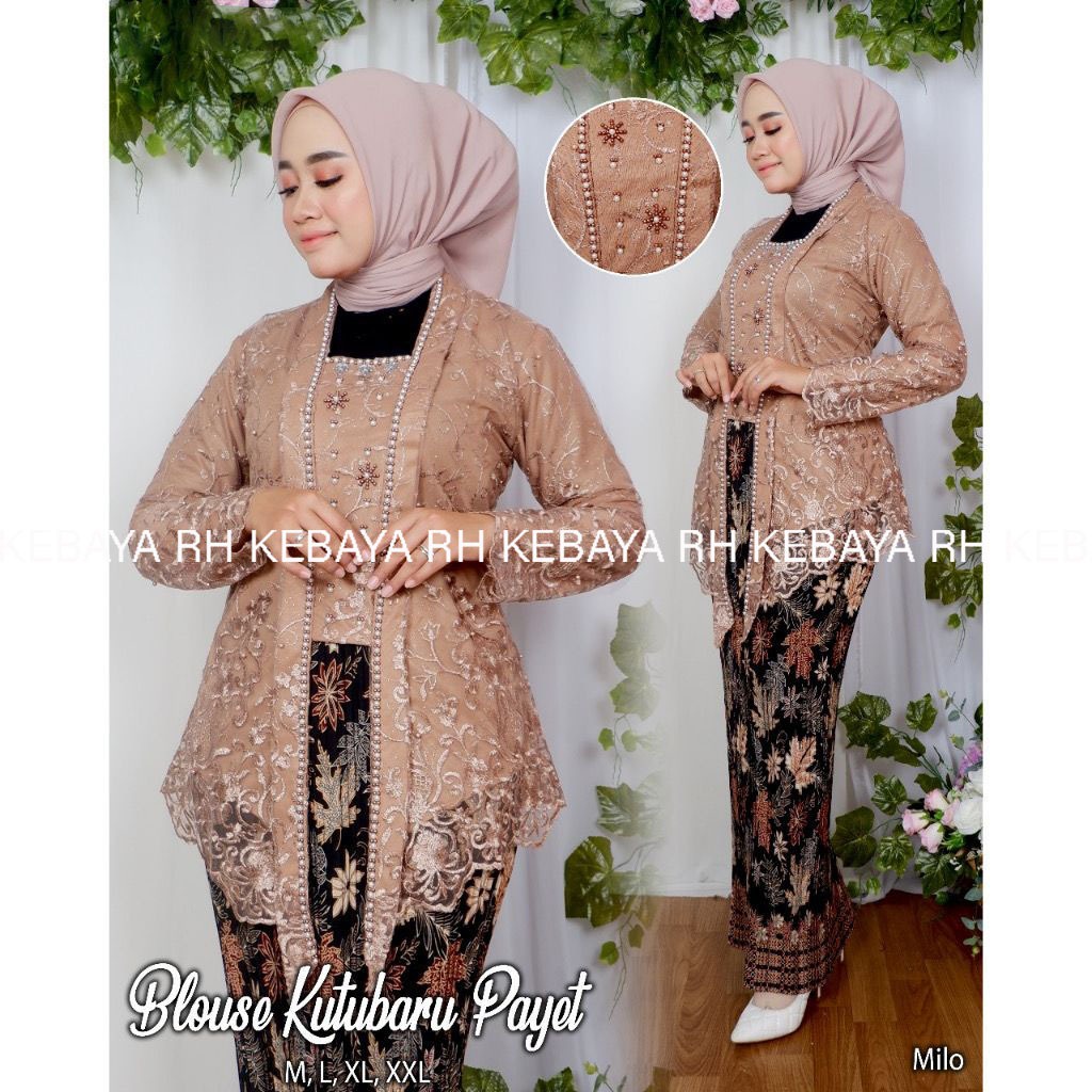 Kebaya / Kebaya Modern / Kebaya Wisuda Modern / Atasan Kebaya / Set Kebaya Modern / Kebaya Couple / 