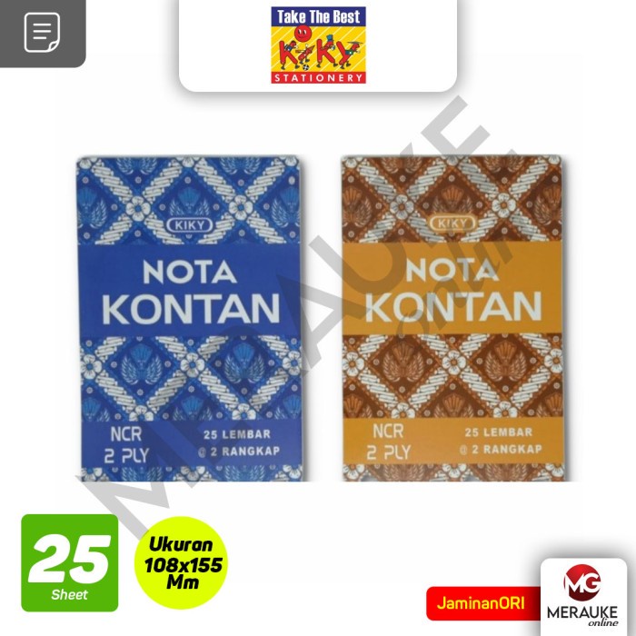 

Nota Kontan KIKY Kecil 2 Ply