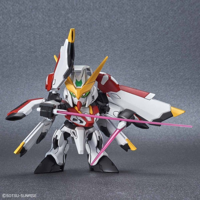 Bandai SD SDCS Gundam Phoenix bisa berubah jadi burung + action base