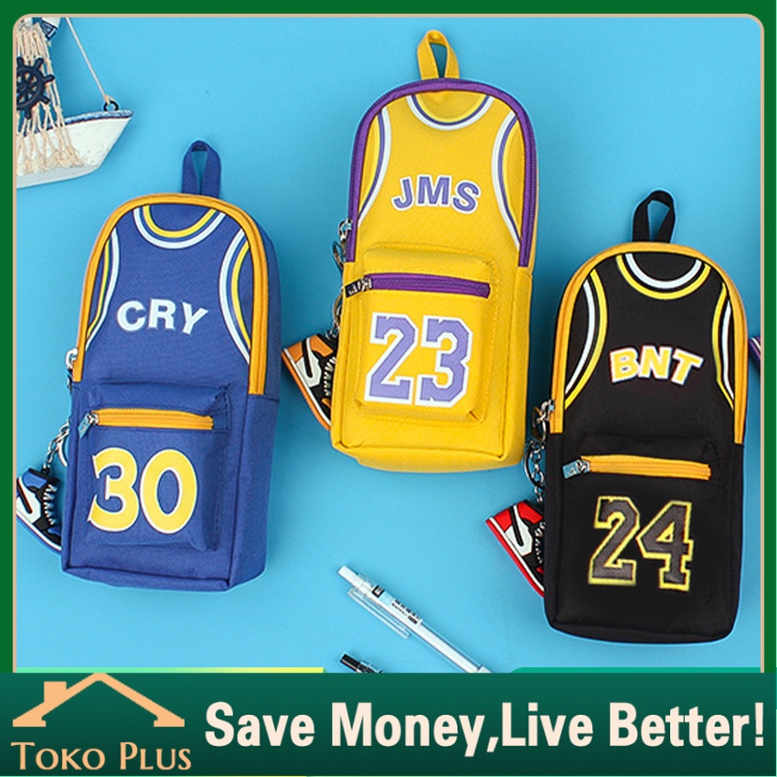 

Kotak Tempat Pensil Motif Basketball Nba Jersey Kaos Basket NBA Pencil Case Unik Kotak Pencil Anak Laki Laki Viral