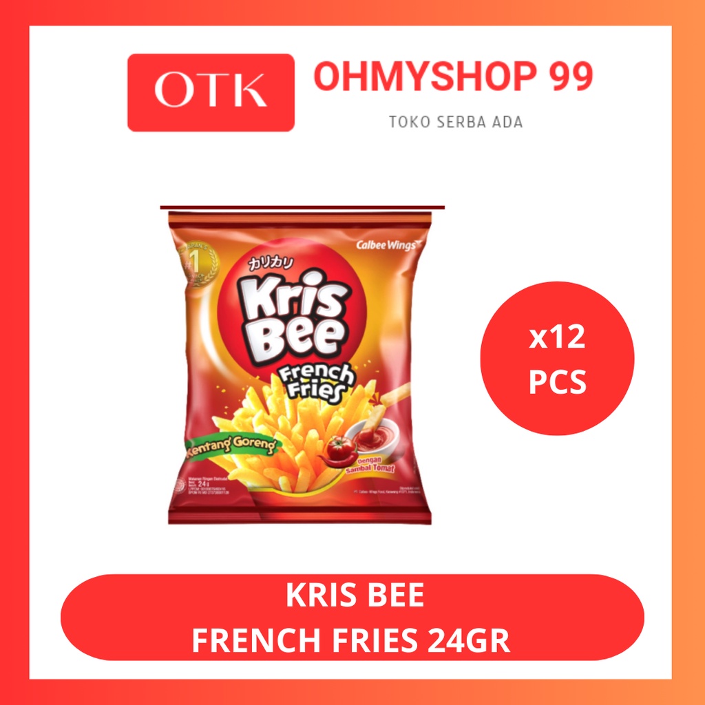 

KrisBee Fries Kentang Goreng 24gr - 12pcs