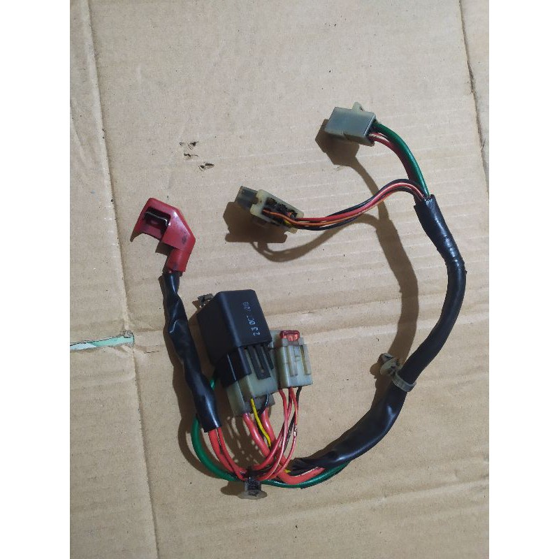 KABEL AKI SIKRING BENDIK STATER SET HONDA BEAT FI/SPACY FI/SCOOPY FI ORIGINAL