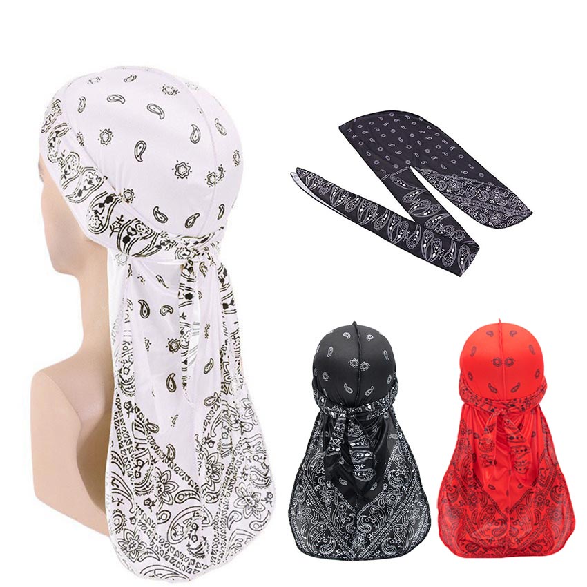RB Durag Bandana Hip Hop Dorag Durag Ikat Kepala Hip Hop