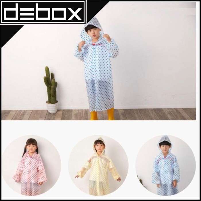 Jas Hujan anak perempuan jas hujan anak sd laki laki jas hujan Trendy - Biru