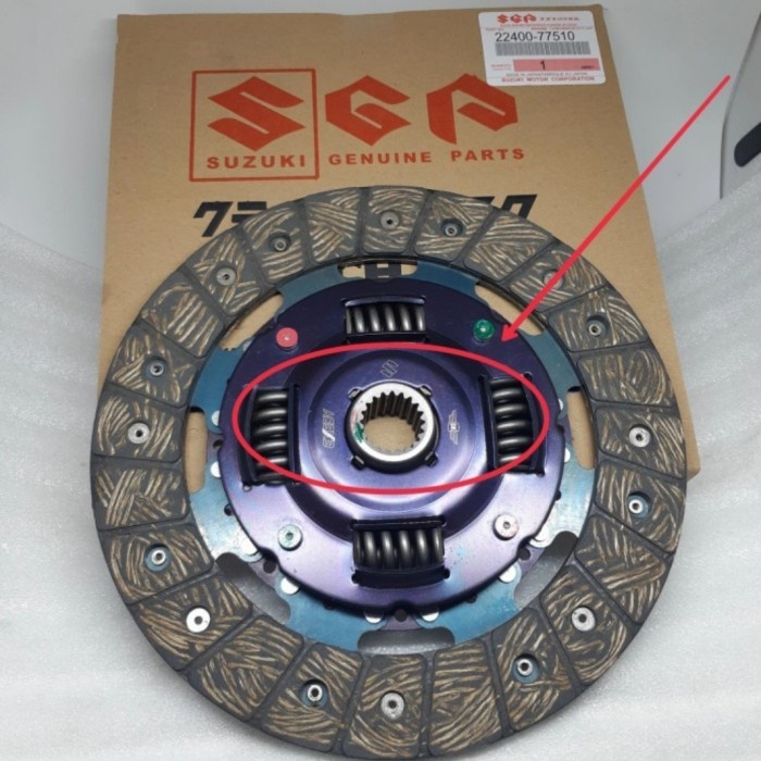 KAMPAS KOPLING / CLUTCH DISC FUTURA 1.5 1.6 VITARA BALENO ORI GARANSI