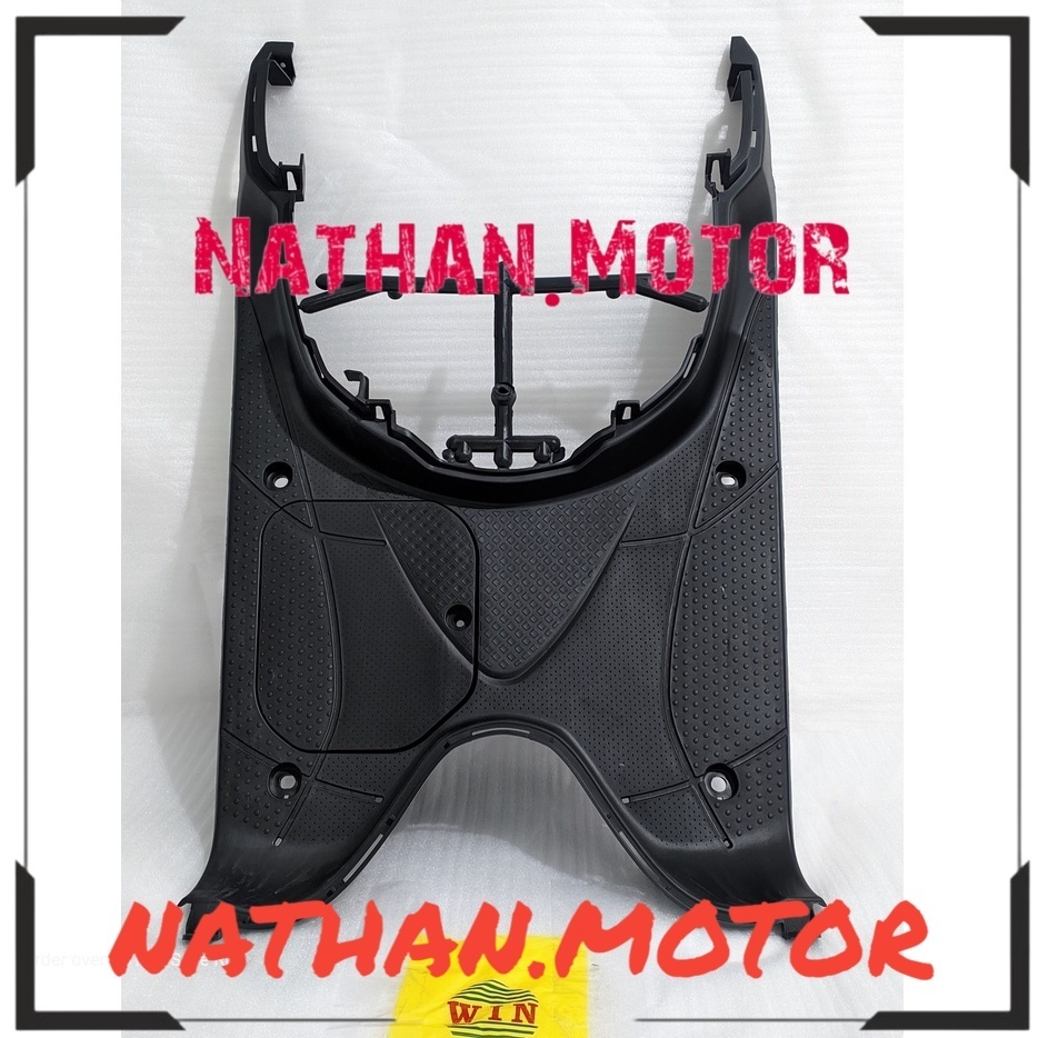 Pijakan Kaki + Tutup Aki Scoopy FI ESP 2015 2016 | footrest atas WIN | bordes pijakan motor injeksi 