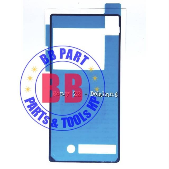 

Lem Adhesive Backdoor Sony Xperia Z2 Big D6502 D6503 D6543 SO-03F Perekat Back Cover Tutup Belakang - BBpart