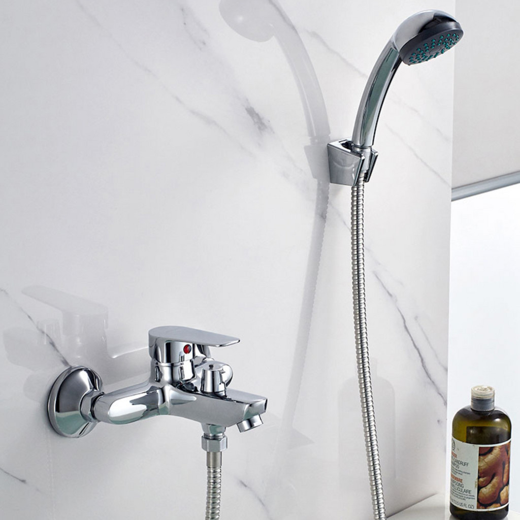 Kran shower set kran panas dingin Bathup Premium Classic / Keran Mixer Panas Dingin 1 SET Stainless 