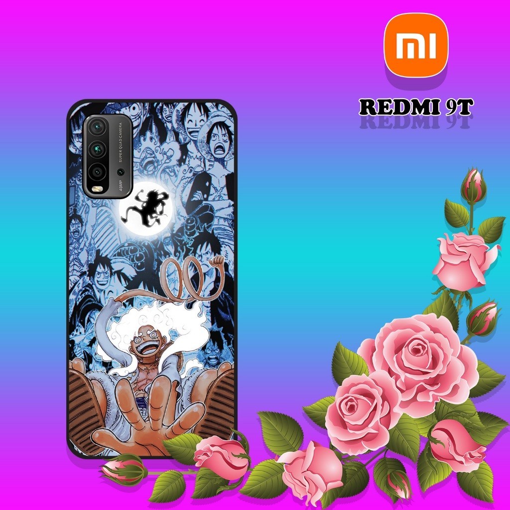 CUSTOM CASE GLOSSY [ PF15] ALL TYPE XIAOMI REDMI 9T MOTIF ANIME LUFFY ONE PIECE