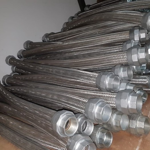 flexible hose stainless 304 1" inch 1 meter wm stainless