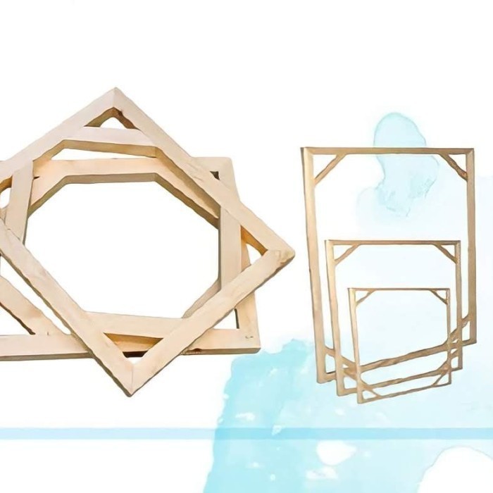 

spanram kanvas lukis 35 x 35 cm