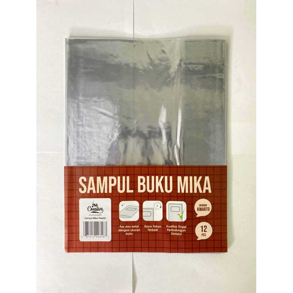 

Ina Creative Sampul Buku Mika Kwarto Polos isi 12pcs