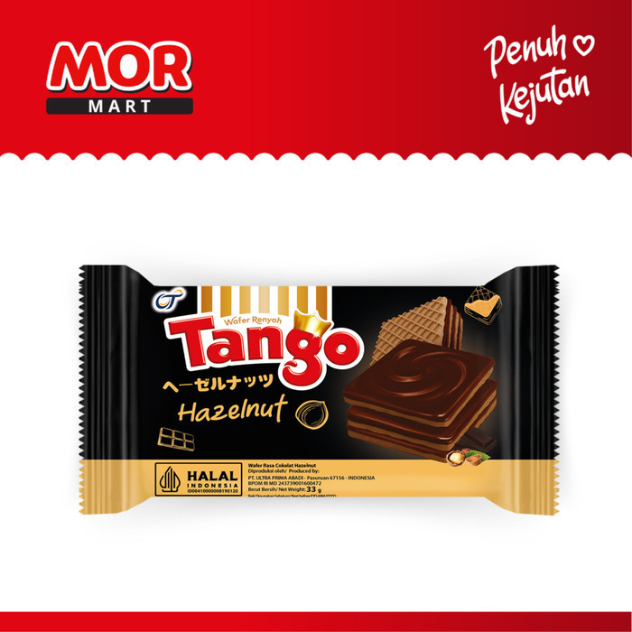 

Tango Wafer Premium Rasa Hazelnut 33gr