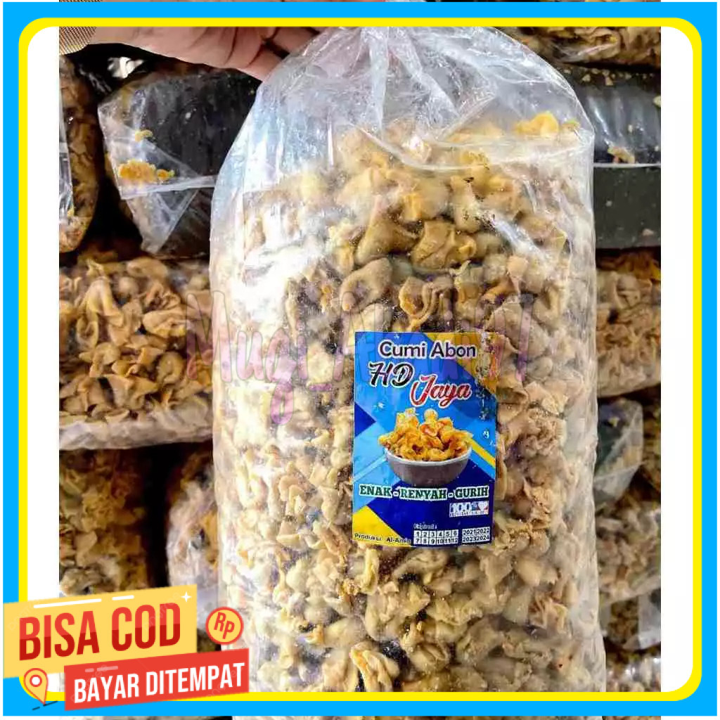 

pangsit abon cumi 1 kg