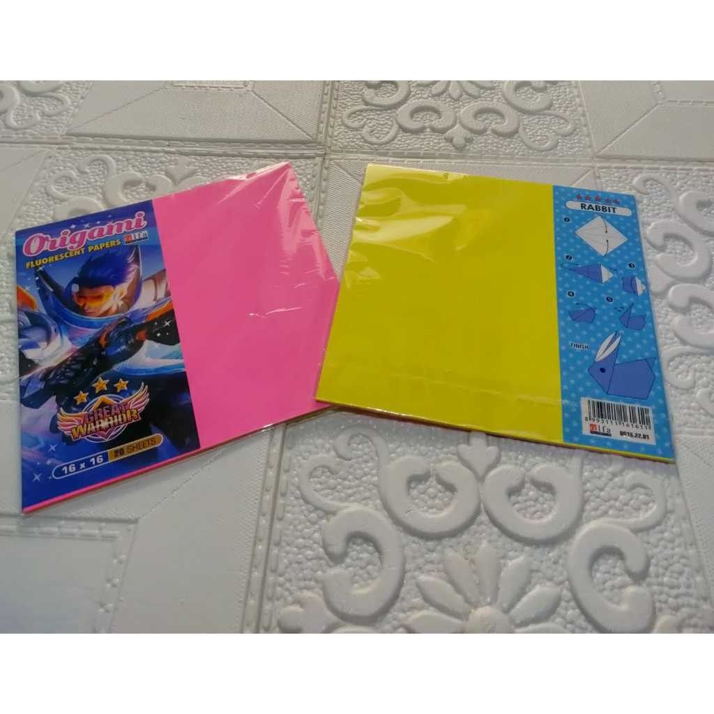 

Alfa KERTAS LIPAT ORIGAMI DUA WARNA/DUA SISI 16X16CM