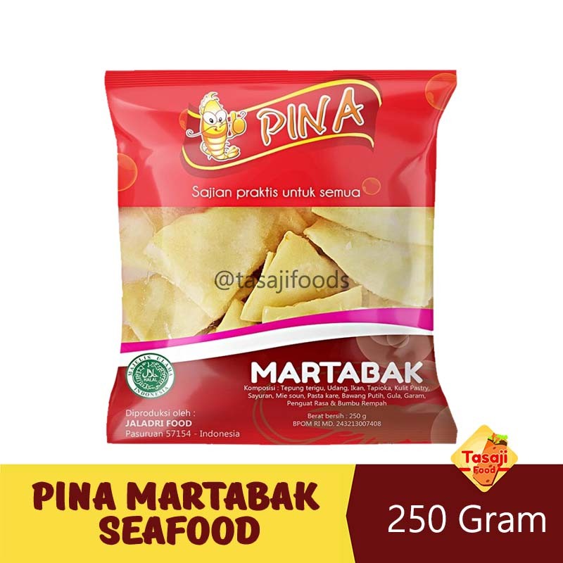 

Pina Martabak Seafood 250 Gram Frozen Food