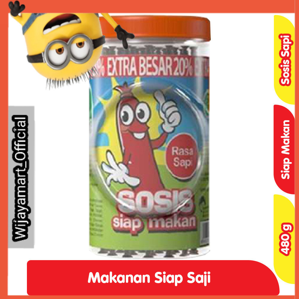 

So Nice Sosis Siap Makan Sapi 480 g