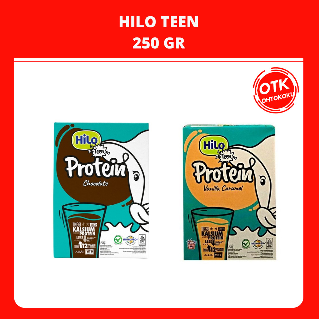 

HiLo Teen 250 gr - Susu Tinggi Kalsium Lebih Rendah Lemak